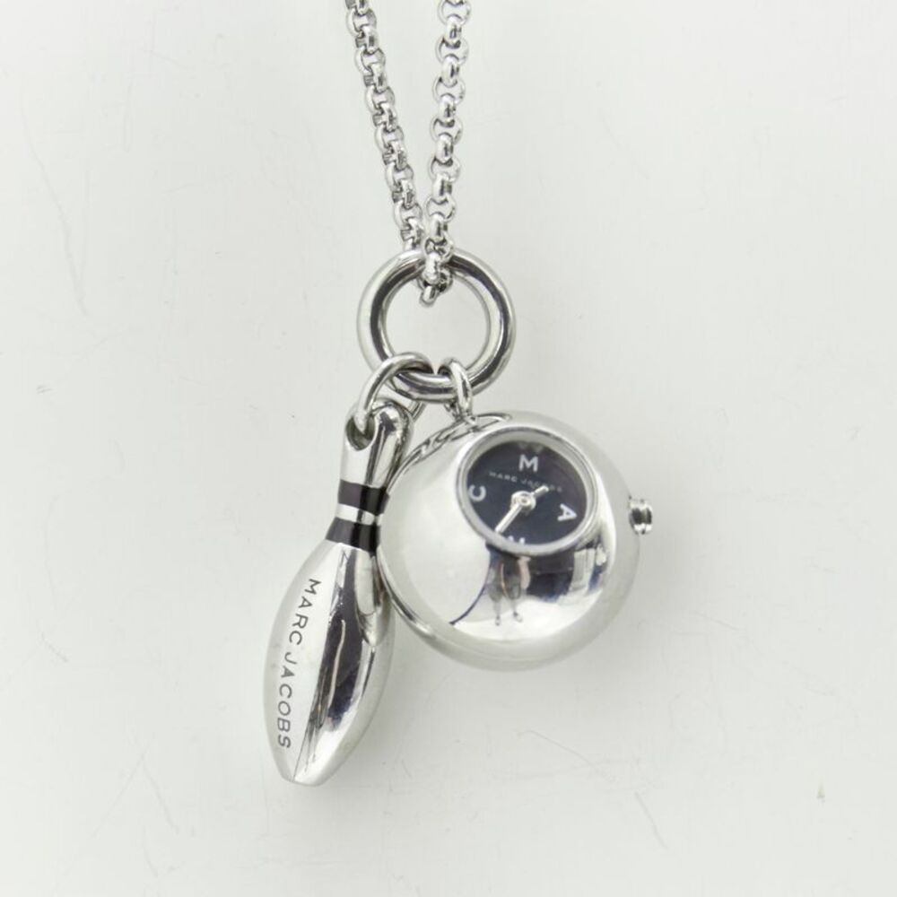 Marc Jacobs Bowling Pin Watch Necklace